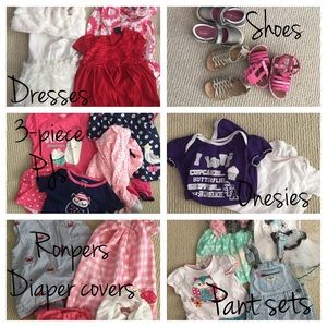 Baby Girl Spring & Summer clothes size 18-24 mo